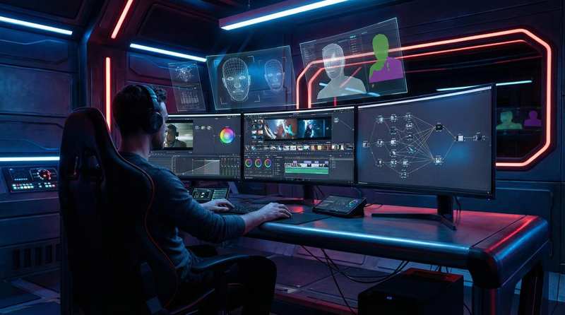 母狗官网AI智能视频剪辑工作台